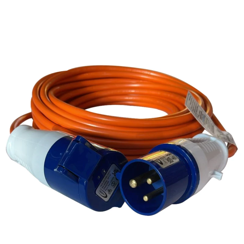 240V Caravan Hookup Lead 15m 16amp Plug - (10745)