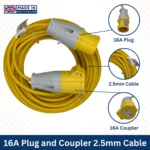 110V Extension Lead 25m 2.5mm Cable 16amp - (10803) - Image 2