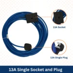 240V Extension Lead 14m 1.50mm Cable 13amp - (10804) - Image 4