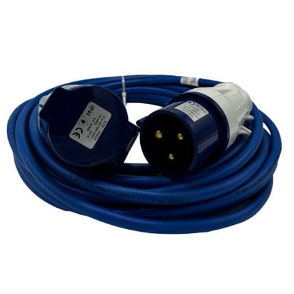 240V Extension Lead 14m 32amp Plug and Sockets - (10823)