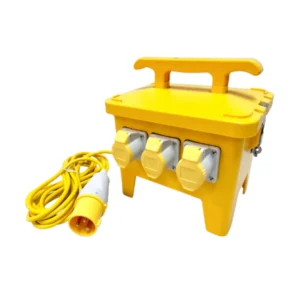 5Way Splitter Box 110V 2x32amp Outlets 32amp Plug – (10884)