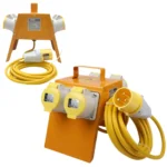 4 Way 110V Splitter Box with 16A Sockets & 32A Plug - Image 3