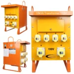 10kVA 110V Transformer for Safe Site Power Use - Image 3