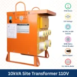 10kVA 110V Transformer for Safe Site Power Use - Image 4