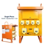10kVA 110V Three Phase Site Transformer - Image 3