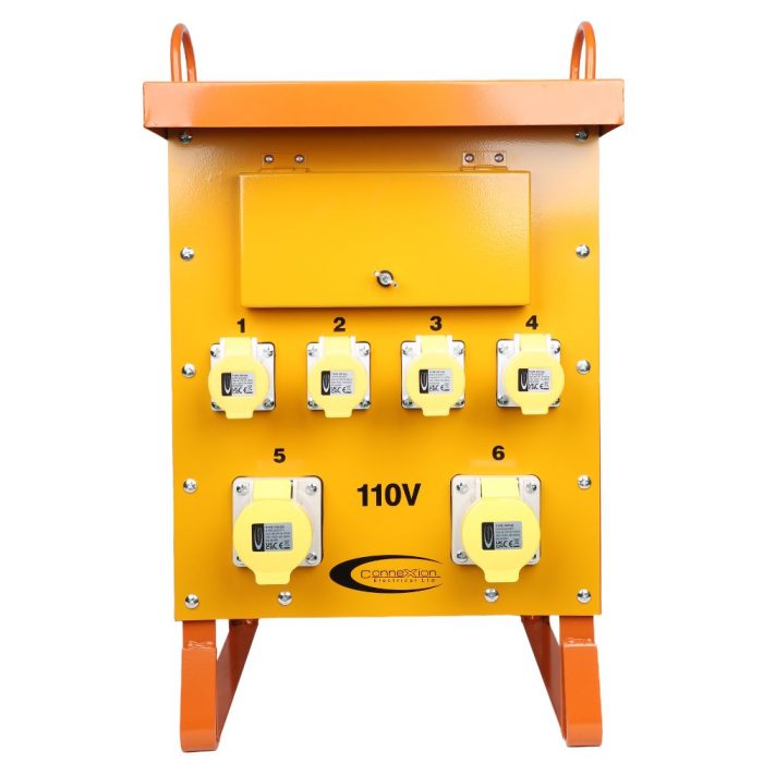 10kVA Transformer 110V Single Phase with 4x 16A and 2x 32A Outlets