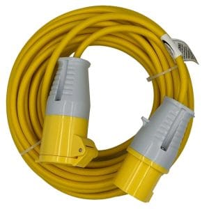 Buy 2.5mm 110V Extension Leads for Site Power Use