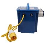110V To 240V Step-Up Transformer with Twin 16A Outlets