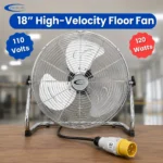 110v Industrial Floor Fan 18inch - (10947)