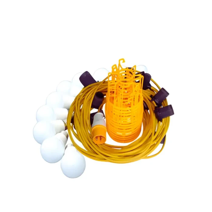 110V LED Festoon Kit 22m