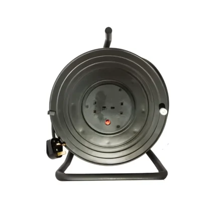 240V Cable Reel 50m 1.50mm 2x13amp Sockets and Plug - (9025)