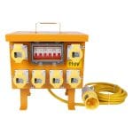 6 Way Splitter Box 110V 6x16amp Outlets 32amp Plug - (10889)