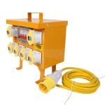 6 Way Splitter Box 110V 6x16amp Outlets 32amp Plug - (10889)