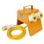 4 Way Splitter Box 110V 4x16amp Outlets 16amp Plug - (10896) - Image 2