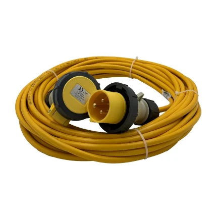 110V Extension Lead 14m 2.5mm Cable 16amp Plug and Coupler - (10851)