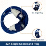 240V Extension Lead 14m 2.50mm Cable 32amp - (10823) - Image 4