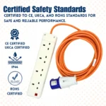 4-Way Caravan Hookup Extension 7m 16A Plug - (30503)