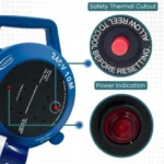 4 Way 10m Extension Lead Reel 4x13amp Sockets - (5075) - Image 5