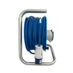 240V Cable Reel 25m 2.5mm 2x16amp Sockets and Plug - (4047) - Image 4