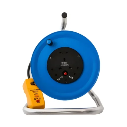 240V Cable Reel 25m 1.50mm 3x13amp Sockets and RCD plug - (4320R)