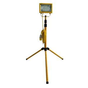 110V Folding Telescopic Tripod Light 500W 5m 16amp – (10923)