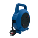4 Way 10m Extension Lead Reel 4x13amp Sockets and Plug - (5074) - Image 3