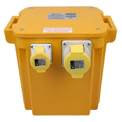 110V Site Transformer 5kva - Power Tool Rated 5000VA (10962)