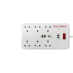 6 Gang 2m Extension Lead 13A Plug and Sockets - (AS602)