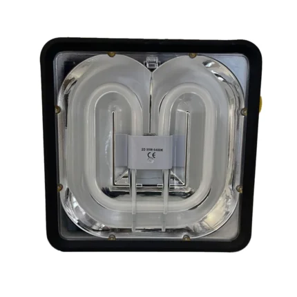 110V Fluorescent Task Light 55W 5m 2 x 16amp Socket - (6657)