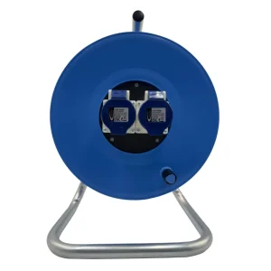 240V Cable Reel 2 Gang 2x16amp Sockets – (8062)