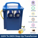 110V to 240V Step Up Transformer Converter - Image 5