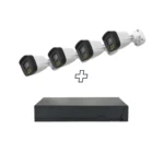 CCTV Camera NVR Kit 4 Camera 4 CH 5MP IP POE Camera