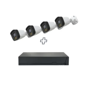 CCTV Camera NVR Kit 4 Camera 4 CH 5MP IP POE Camera