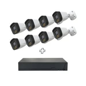 CCTV Camera NVR Kit 4 CH 5MP 8 IP POE Camera