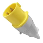 110V 32amp 2P+E 3P IP44 Industrial Plug - (10832)