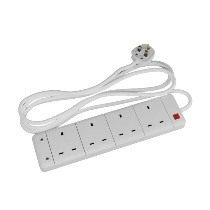 Extension Lead 4x13A Sockets