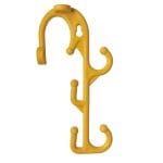 Yellow Cable Hooks Suitable For 1.5mm, 2.5mm Leads - (10955)