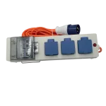 240V Mobile Mains Power Unit 13amp Sockets 16amp Plug - (30505)