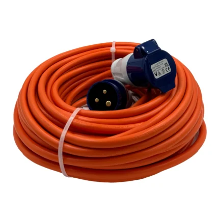 240V Caravan Hookup Lead 15m 16amp Plug - (10746)