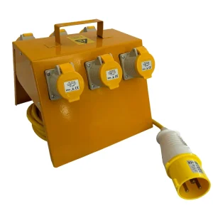 6 Way Splitter Box 110V 6x16amp Outlets 32amp Plug – (167800)