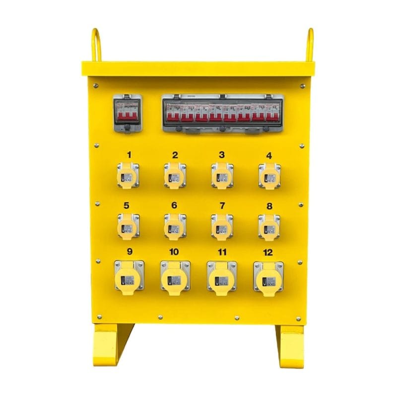 240V Cable Reel 15m 16amp Plug and Sockets IP44 - (5076)