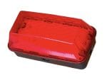 240V LED Bulk-Head Worklight 6w Red Lens IP65 - (10952)