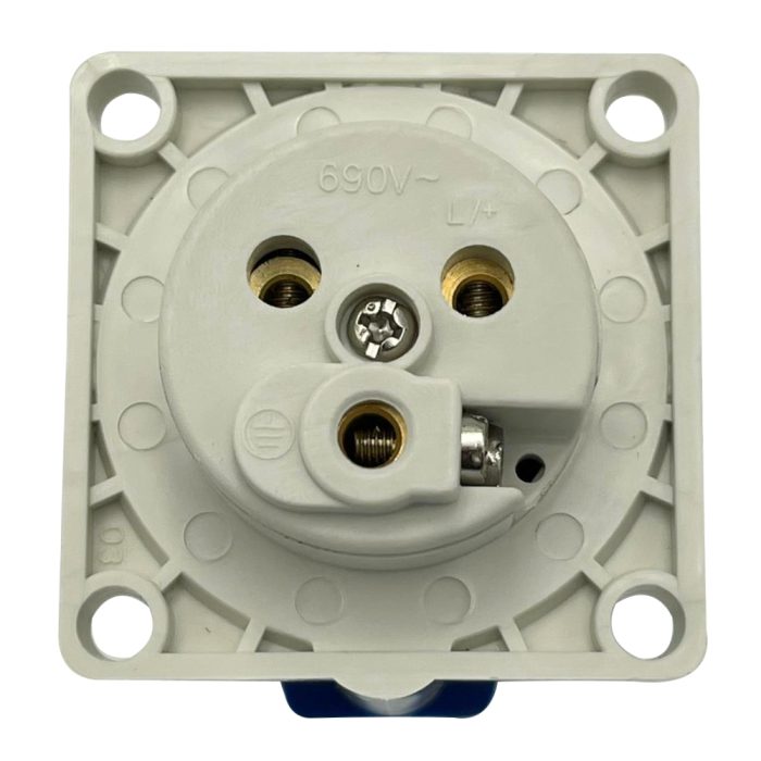 16A 3 Pin Socket IP44 Rated 240V Aviation Connector