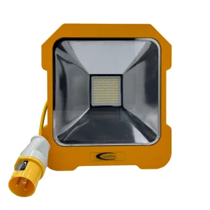110V LED Task Light 20w 3m 16amp 1 x 16amp Outlets – (6694)