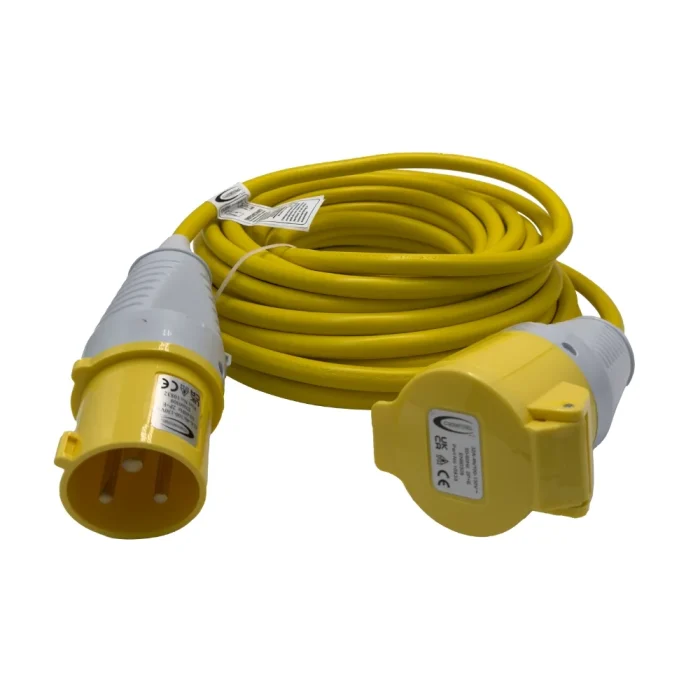 110v Extension lead 25m 4mm Cable 32amp - (10839)