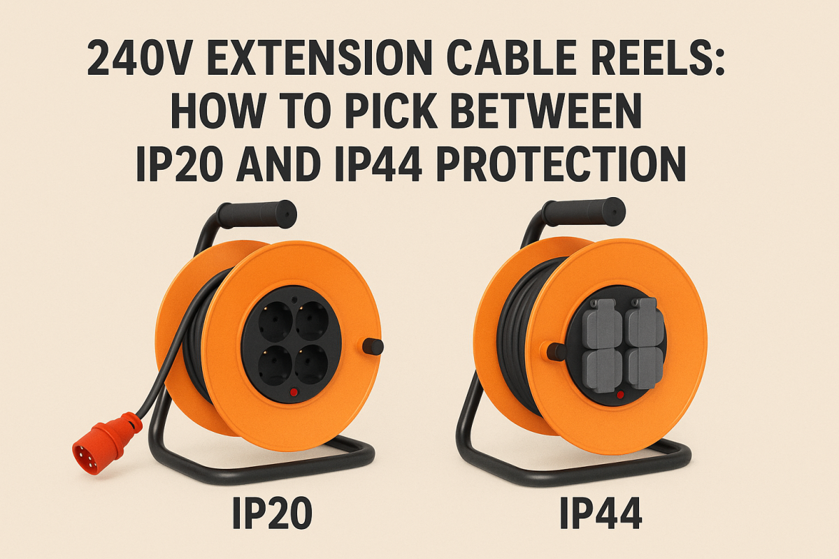 240V Extension Cable Reels