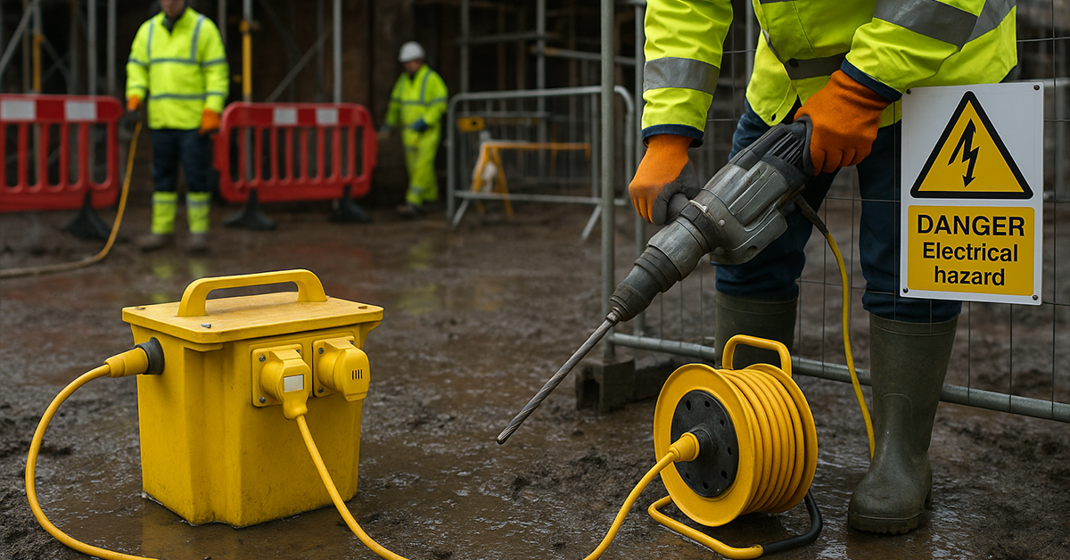 Electrical Hazards on Site with 110V Equipment