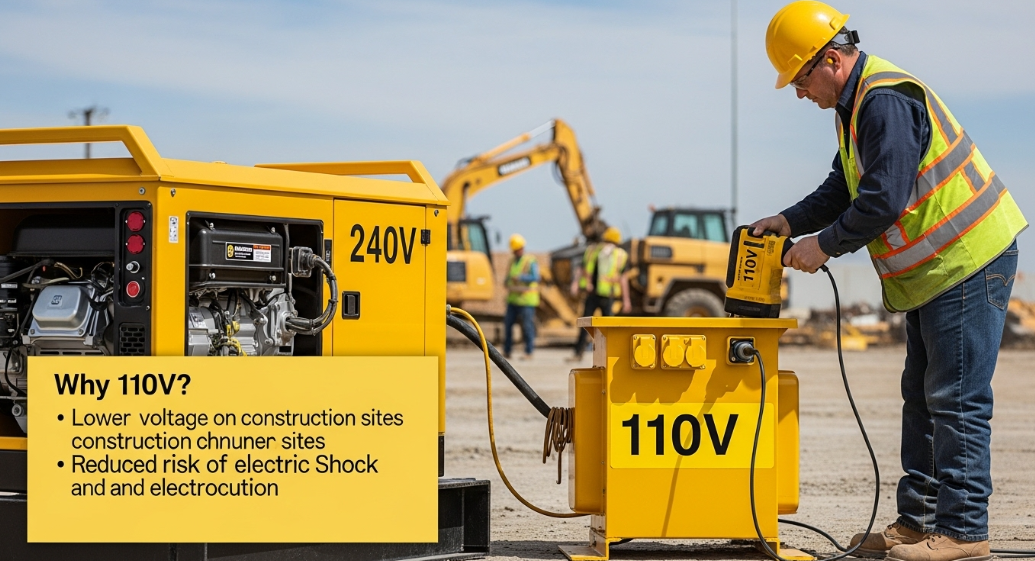 Why Construction Sites Use 110V