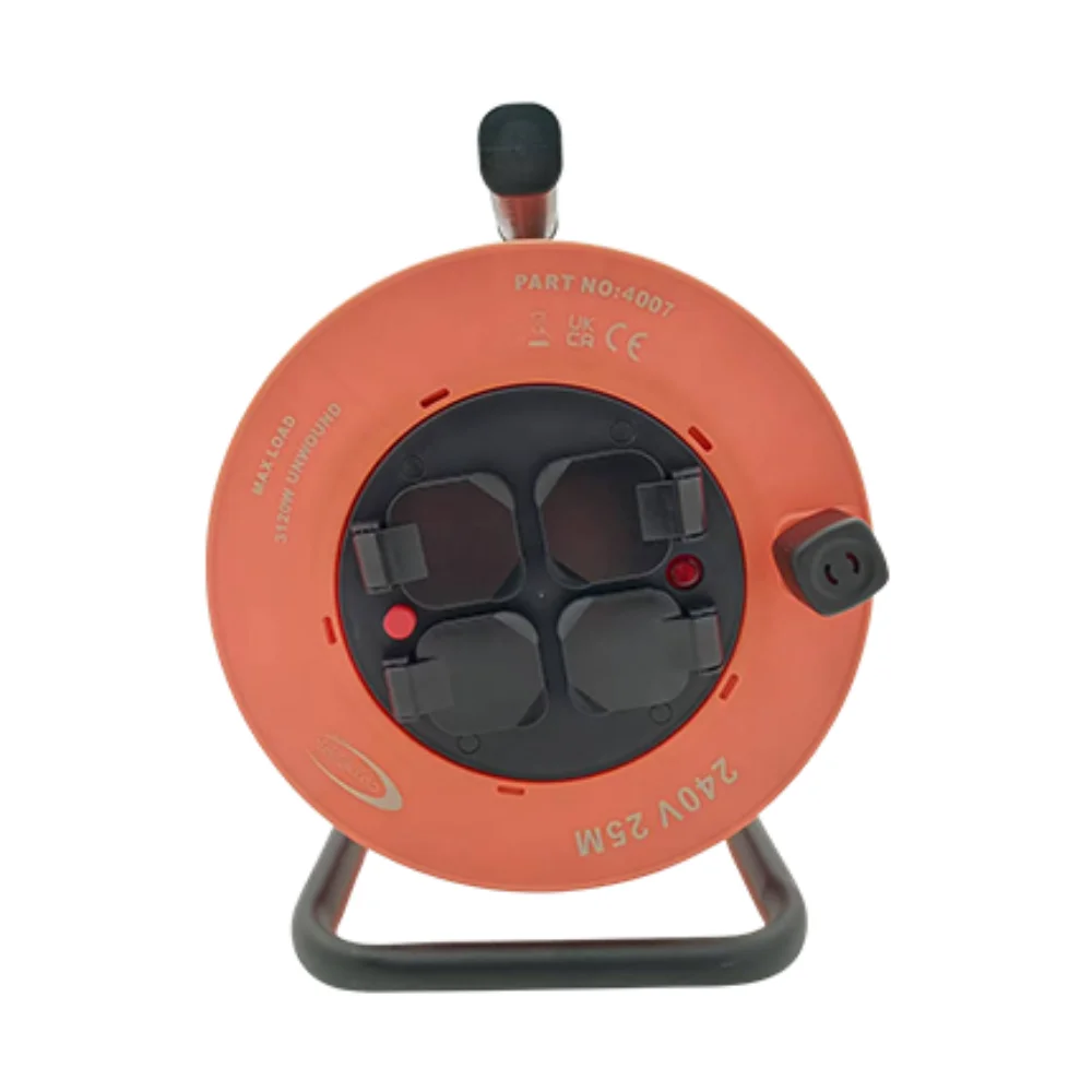 1 240V Cable Reel Plug 25m 1.25mm 13A – (4007) - Image 1