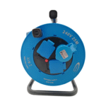 25m 1.5mm 16amp and 13amp 240v cable reel 16amp plug - (4008)